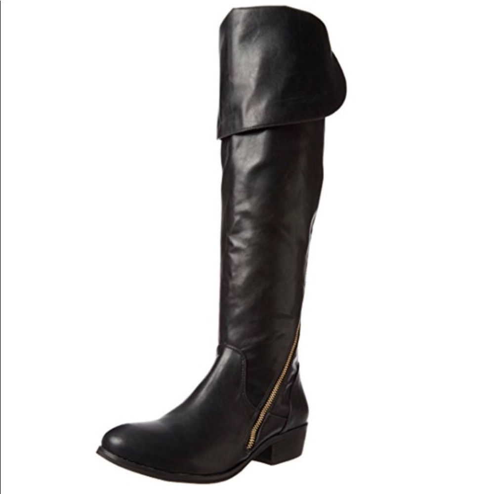 Report over the knee boots